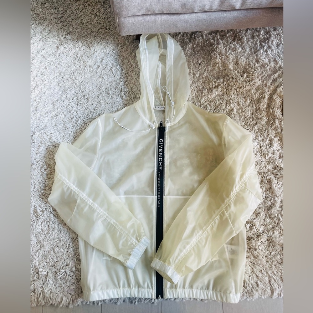 Givenchy Transparent Windbreaker - image 1